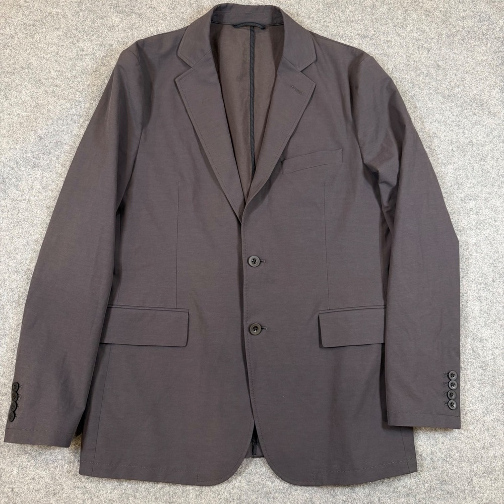 Vineyard Vines OTG Performance Blazer Mens 40R Gray Cotton Stretch Sport Coat